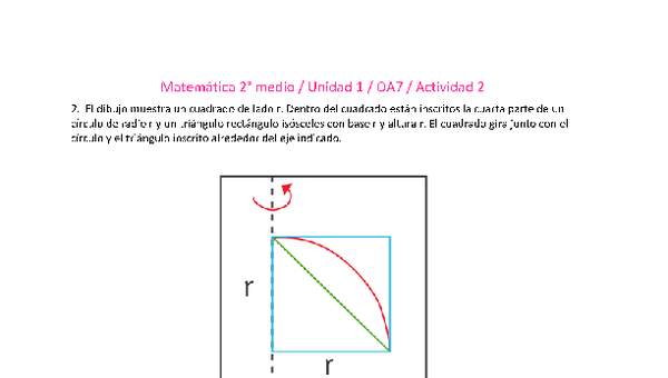 Matemática 2 medio-Unidad 1-OA7-Actividad 2 Matemática 2 medio-Unidad 1-OA7-Actividad 2