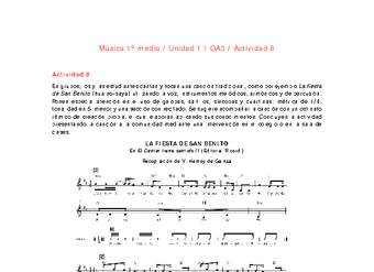 Artes Musicales 1 medio-Unidad 1-OA3-Actividad 8 Artes Musicales 1 medio-Unidad 1-OA3-Actividad 8