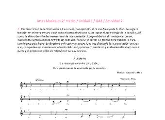Artes Musicales 2 medio-Unidad 1-OA3-Actividad 2 Artes Musicales 2 medio-Unidad 1-OA3-Actividad 2