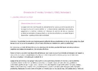 Orientación 2 medio-Unidad 1-OA2-Actividad 1 Orientación 2 medio-Unidad 1-OA2-Actividad 1