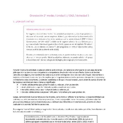 Orientación 2 medio-Unidad 1-OA2-Actividad 3 Orientación 2 medio-Unidad 1-OA2-Actividad 3