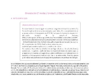 Orientación 2 medio-Unidad 1-OA2-Actividad 4 Orientación 2 medio-Unidad 1-OA2-Actividad 4