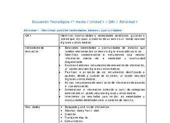EduTec 1 medio-Unidad 1-OA1-Actividad 1 EduTec 1 medio-Unidad 1-OA1-Actividad 1