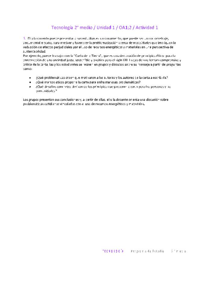 EduTec 2 medio-Unidad 1-OA1;2-Actividad 1 EduTec 2 medio-Unidad 1-OA1;2-Actividad 1