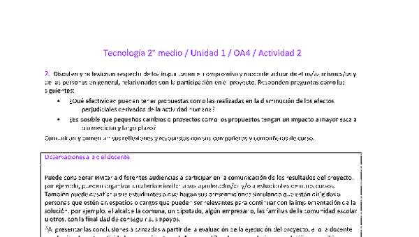 EduTec 2 medio-Unidad 1-OA4-Actividad 2 EduTec 2 medio-Unidad 1-OA4-Actividad 2