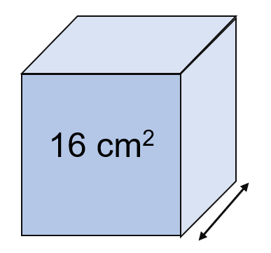 Enunciado volumen dada una cara Enunciado volumen dada una cara