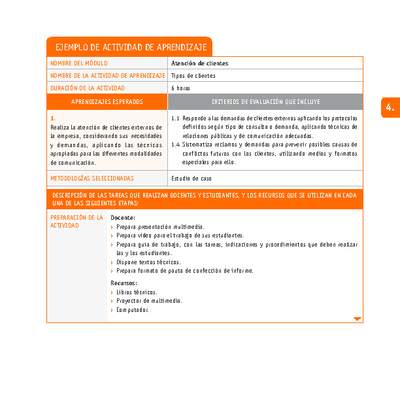 Tipos de clientes Tipos de clientes