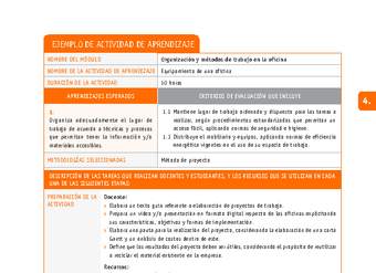 Equipamiento de una oficina Equipamiento de una oficina