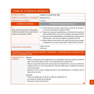 Molienda de uva Molienda de uva