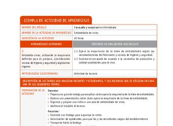 Embotellado de vinos Embotellado de vinos