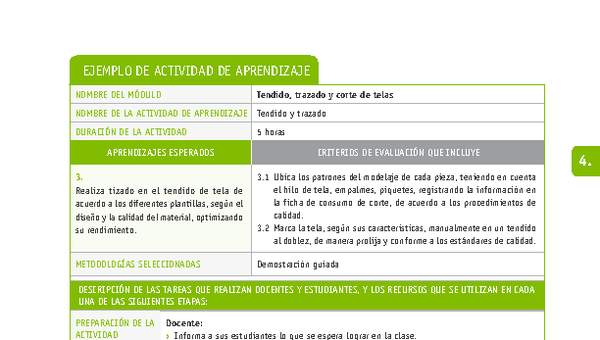 Tendido y trazado Tendido y trazado