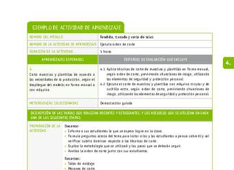 Ejecuta orden de corte Ejecuta orden de corte