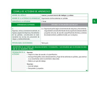 Organización de herramientas en pañoles Organización de herramientas en pañoles