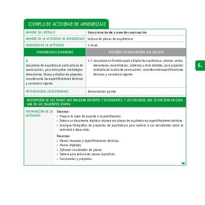 Lectura de planos de arquitectura Lectura de planos de arquitectura