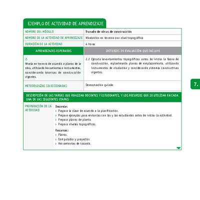 Nivelación en terreno con nivel topográfico Nivelación en terreno con nivel topográfico