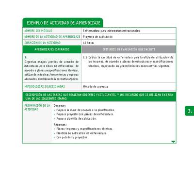 Proyecto de cubicación Proyecto de cubicación