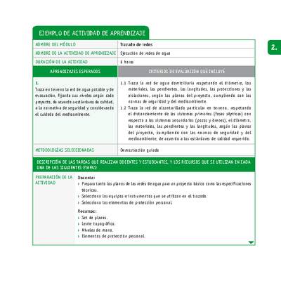 Ejecución de redes de agua Ejecución de redes de agua