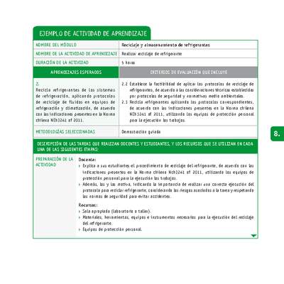 Realizar reciclaje de refrigerante Realizar reciclaje de refrigerante