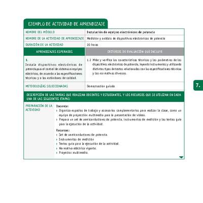 Medición y análisis de dispositivos electrónicos de potencia Medición y análisis de dispositivos electrónicos de potencia