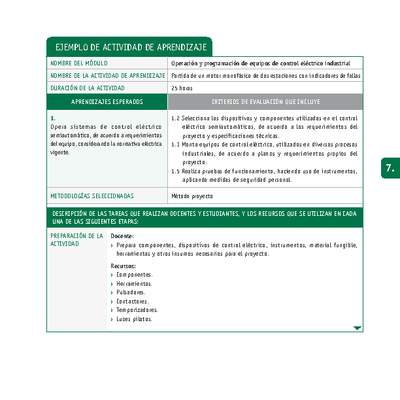 Partida de un motor monofásico de dos estaciones con indicadores de fallas
