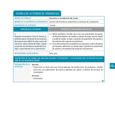 Creación del formato de presentación y ventanas de visualización Creación del formato de presentación y ventanas de visualización