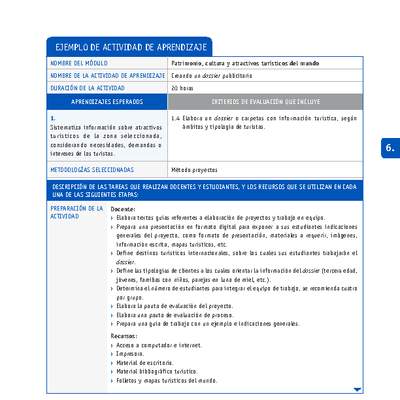 Creando un dossier publicitario Creando un dossier publicitario