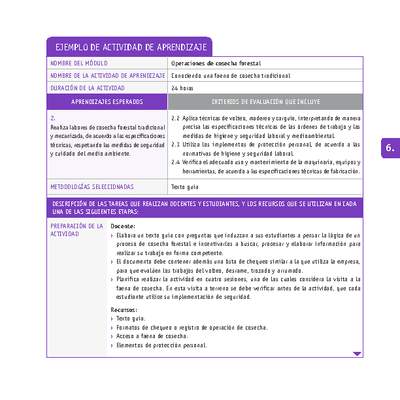 Conociendo una faena de cosecha tradicional Conociendo una faena de cosecha tradicional