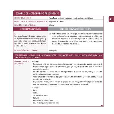 Programar el trazado Programar el trazado