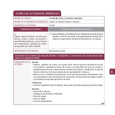 Preparar la máquina fresadora universal Preparar la máquina fresadora universal