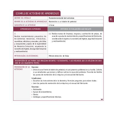 Mantención a un taladro de pedestal Mantención a un taladro de pedestal