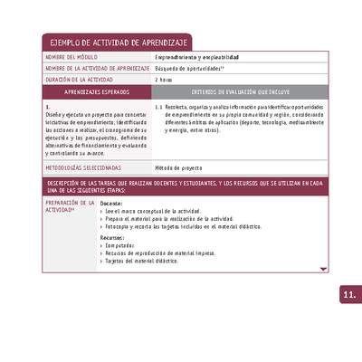 Búsqueda de oportunidades Búsqueda de oportunidades