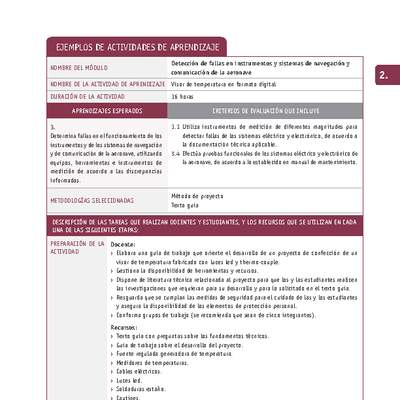 Visor de temperatura en formato digital Visor de temperatura en formato digital