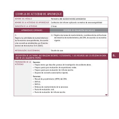 Confección de informe aplicando normativa de aeronavegabilidad Confección de informe aplicando normativa de aeronavegabilidad
