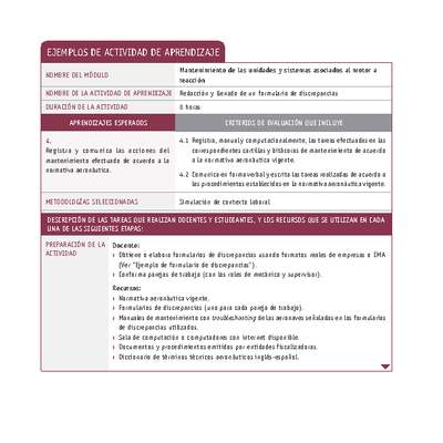 Redacción y llenado de un formulario de discrepancias Redacción y llenado de un formulario de discrepancias