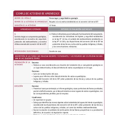 Respeto a la normativa establecida en el convenio 169 de la OIT Respeto a la normativa establecida en el convenio 169 de la OIT