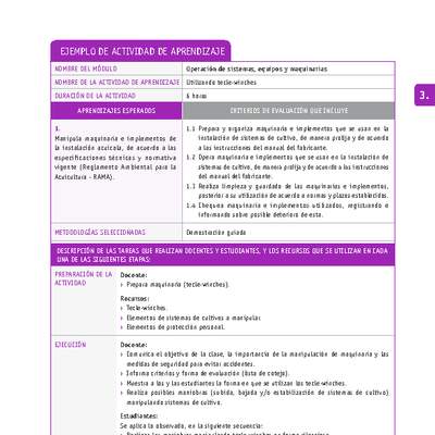 Utilizando tecle-winches Utilizando tecle-winches