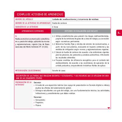 Huella de carbono Huella de carbono