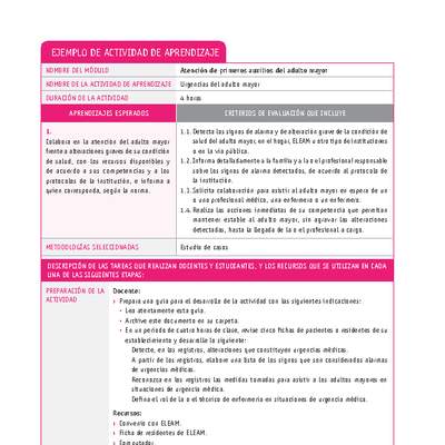 Urgencias del adulto mayor Urgencias del adulto mayor