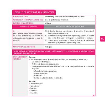 Barreras protectoras y aislamiento Barreras protectoras y aislamiento
