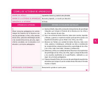 Narrando y leyendo, un mundo por descubrir Narrando y leyendo, un mundo por descubrir