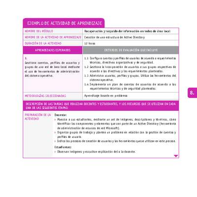 Creación de una estructura de Active Directory Creación de una estructura de Active Directory