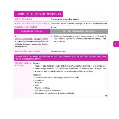 Construcción de una unidad de prueba para verificar un resultado esperado Construcción de una unidad de prueba para verificar un resultado esperado