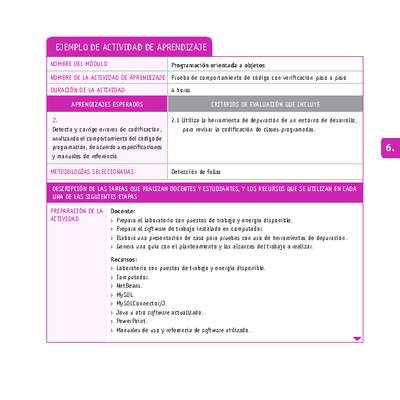 Prueba de comportamiento de código con verificación paso a paso Prueba de comportamiento de código con verificación paso a paso