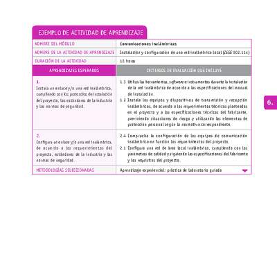 Instalación y configuración de una red inalámbrica local (IEEE 802.11x) Instalación y configuración de una red inalámbrica local (IEEE 802.11x)