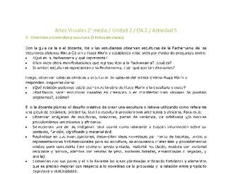 Artes Visuales 2 medio-Unidad 2-OA2-Actividad 5 Artes Visuales 2 medio-Unidad 2-OA2-Actividad 5
