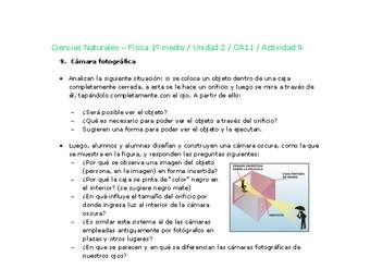 Ciencias Naturales 1 medio-Unidad 2-OA11-Actividad 9 Ciencias Naturales 1 medio-Unidad 2-OA11-Actividad 9
