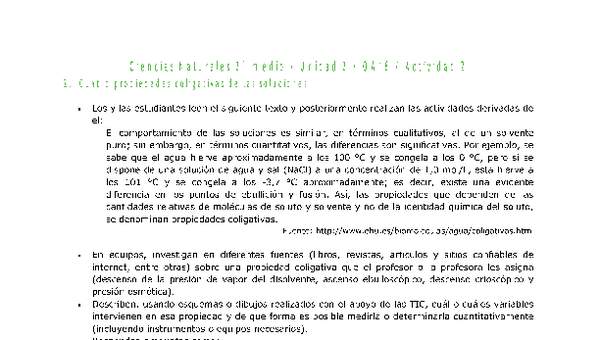 Ciencias Naturales 2 medio-Unidad 2-OA16-Actividad 2 Ciencias Naturales 2 medio-Unidad 2-OA16-Actividad 2