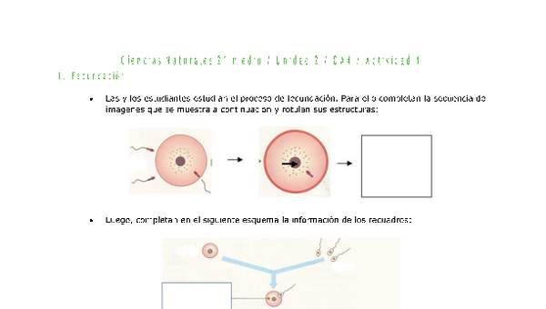 Ciencias Naturales 2 medio-Unidad 2-OA4-Actividad 1 Ciencias Naturales 2 medio-Unidad 2-OA4-Actividad 1