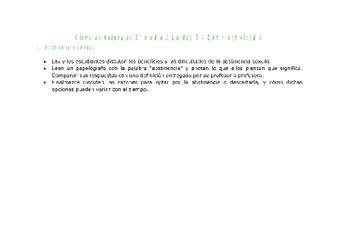 Ciencias Naturales 2 medio-Unidad 2-OA5-Actividad 3 Ciencias Naturales 2 medio-Unidad 2-OA5-Actividad 3