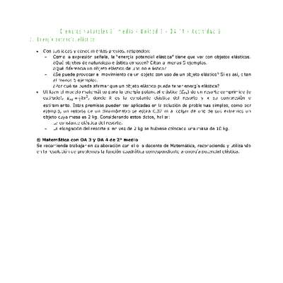 Ciencias Naturales 2 medio-Unidad 3-OA11-Actividad 5 Ciencias Naturales 2 medio-Unidad 3-OA11-Actividad 5